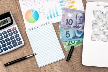 Optimizied  Canadian money expense tracking